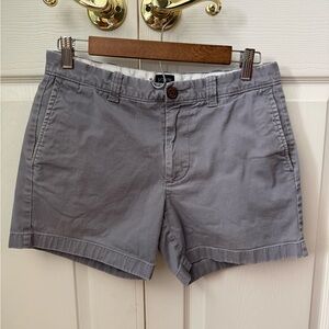 JCrew Chino shorts. Size 30. Dusty blue. Great condition.